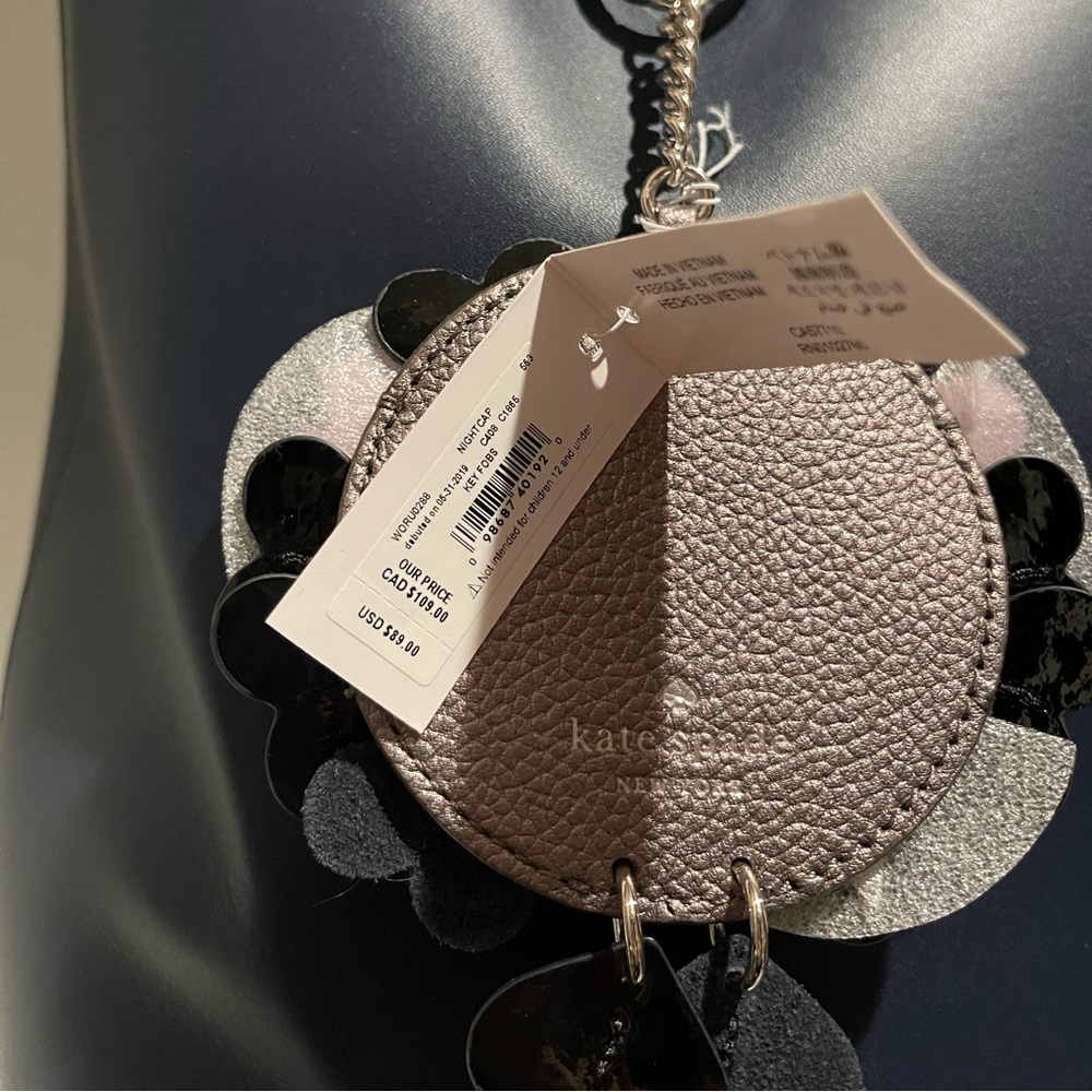 Kate spade owl keychain / bag charm - Picture 4 of 5